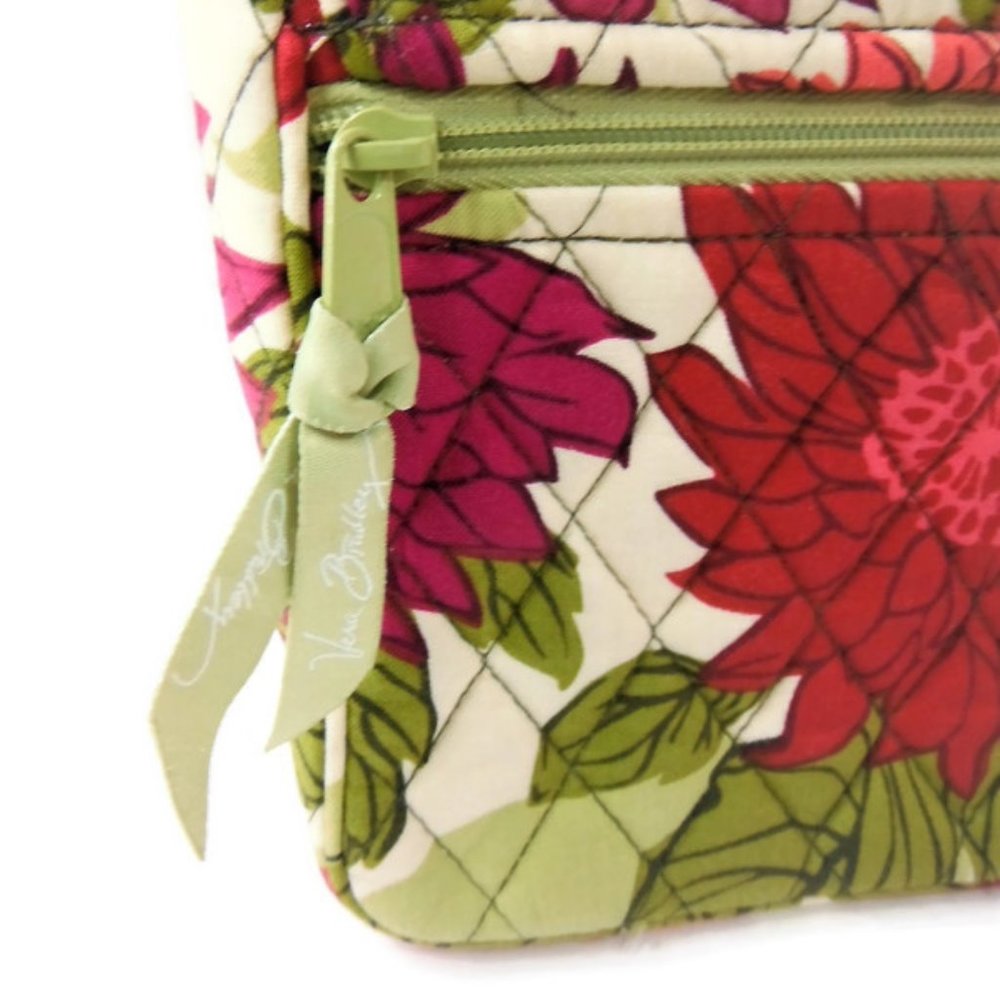 NWOT Vera Bradley Pink Flowered Handbag-Rare Style - Picture 7 of 8